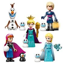 Conjunto De Blocos De Montar Mini Figma Da Princesa Elsa Da Disney FROZEN Para Crianças 5 Peças Conjunto De Blocos De Montar Mini Figma Da Princesa Elsa Da Disney FROZEN Para Crianças 5 Peças