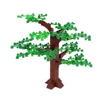 Conjunto De Blocos De Montar MOC: Cenário Urbano De Selva E Parque Florestal - Brinquedos De Blocos