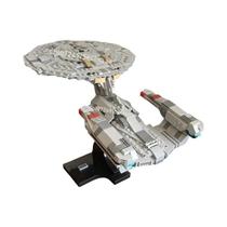Conjunto De Blocos De Montar MOC Starship Enterprise D USS Enterprise D NCC-1701-D Em Escala Midi