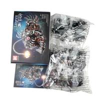 Conjunto De Blocos De Montar Modelo De Peixe Lanterna Mecânica Para Crianças 1038PCS DK7042