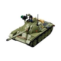 Conjunto De Blocos De Montar Modelo De Tanque Médio T-54S 604PCS Brinquedo Educacional DIY Para