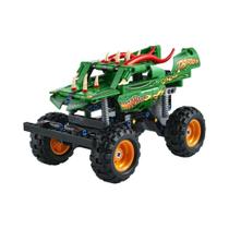 Conjunto De Blocos De Montar Monster Jam Grave Digger 2 Em 1 Veículo off Road Brinquedo Carro Com Conjunto De Blocos De Montar Monster Jam Grave Digger 2 Em 1 Veículo off Road Brinquedo Carro Com