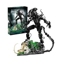 Conjunto De Blocos De Montar Monstro Alienígena 958 Peças Kit De Modelo DIY Para Crianças E Adultos