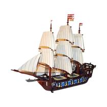 Conjunto De Blocos De Montar Piratas Imperiais Do Caribe Compatível Com 10210 Brinquedo Para Conjunto De Blocos De Montar Piratas Imperiais Do Caribe Compatível Com 10210 Brinquedo Para