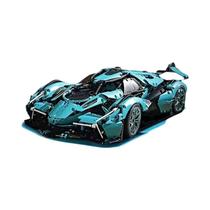 Conjunto De Blocos De Montar Supercarro Azul 1284 Peças Modelo De Carro De Corrida Em Escala 1:4 Conjunto De Blocos De Montar Supercarro Azul 1284 Peças Modelo De Carro De Corrida Em Escala 1:4
