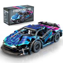 Conjunto de Blocos de Montar Xingya Youpin Carro Esportivo Técnico 1:18 Conjunto de Blocos de Montar Xingya Youpin Carro Esportivo Técnico 1:18