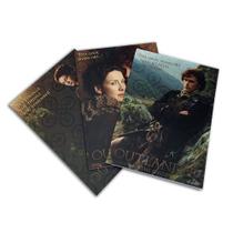 Conjunto de blocos de notas de colecionador Factory Entertainment Outlander (3) Conjunto de blocos de notas de colecionador Factory Entertainment Outlander (3)