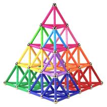 Conjunto de blocos magnéticos de construção Funifind 312 unidades com bolsa