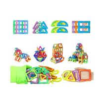 Conjunto De Blocos Magnéticos Grandes Para Crianças, Brinquedo Educacional STEM Para Idades De 3 a 6