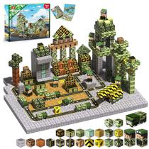 Conjunto de blocos magnéticos militares Annexfun, 100 unidades de brinquedo STEM Conjunto de blocos magnéticos militares Annexfun, 100 unidades de brinquedo STEM