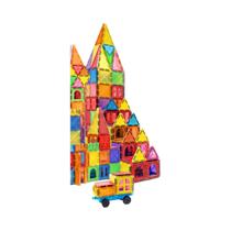 Conjunto De Blocos Magnéticos Para Crianças 40 64 100PCS Brinquedos Educativos Montessori Para Conjunto De Blocos Magnéticos Para Crianças 40 64 100PCS Brinquedos Educativos Montessori Para