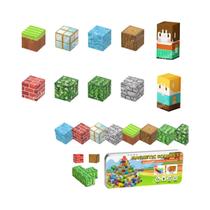 Conjunto De Blocos Magnéticos Para Crianças a Partir De 3 Anos, Brinquedos Sensoriais STEM, Modelo Conjunto De Blocos Magnéticos Para Crianças a Partir De 3 Anos, Brinquedos Sensoriais STEM, Modelo