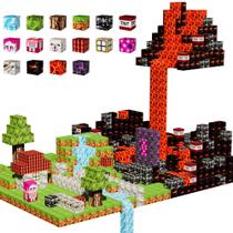 Conjunto de blocos magnéticos Petenjoy 126 PCS para crianças de 3 a 7 anos