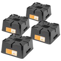 Conjunto de Blocos para Macaco de Trailer OULEME 15.000 lbs 4 Peças Conjunto de Blocos para Macaco de Trailer OULEME 15.000 lbs 4 Peças