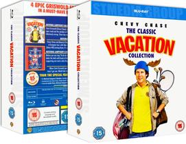Conjunto de Blu-ray da coleção Ultimate Vacation da National Lampoon Conjunto de Blu-ray da coleção Ultimate Vacation da National Lampoon