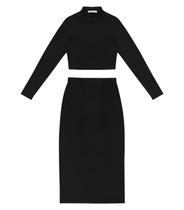 Conjunto de Blusa Com Saia Endless Preto Conjunto de Blusa Com Saia Endless Preto