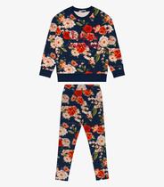 Conjunto de Blusão Com Legging Trick Nick Azul