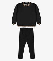 Conjunto de Blusão Com Legging Trick Nick Preto