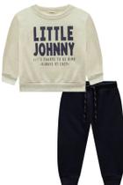 Conjunto de Blusão e Calça Jogger em Moletom Johnny Fox Conjunto de Blusão e Calça Jogger em Moletom Johnny Fox