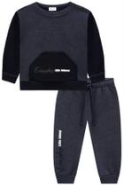 Conjunto de Blusão e Calça Jogger Moletom Liso Johnny Fox Conjunto de Blusão e Calça Jogger Moletom Liso Johnny Fox