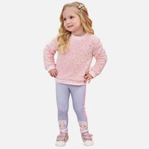Conjunto De Blusão Em Pelo Carneirinho Paetê Com Calça Legging Em Termoskin Peluciado Bebê Menina Infanti 80312 Rosa Conjunto De Blusão Em Pelo Carneirinho Paetê Com Calça Legging Em Termoskin Peluciado Bebê Menina Infanti 80312 Rosa