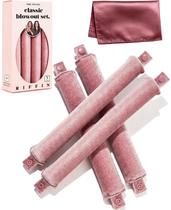 Conjunto de bobes sem calor RIFFIN em veludo para usar durante a noite Conjunto de bobes sem calor RIFFIN em veludo para usar durante a noite