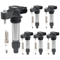 Conjunto de Bobinas de Ignição e Velas DICMIC V6 2.8-3.6L