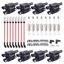 Conjunto de Bobinas de Ignição Pynccid 8 Bobinas Quadradas 5.3L V8 2007-11 Conjunto de Bobinas de Ignição Pynccid 8 Bobinas Quadradas 5.3L V8 2007-11