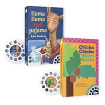 Conjunto de bobinas de livro de histórias Moonlite Chicka Chicka Boom Boom Llama