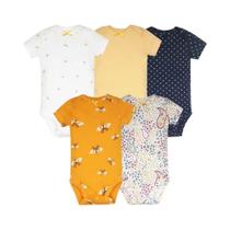 Conjunto de Body de Algodão para Bebês - Recém-Nascido, Meninos e Meninas - Desenho Animado