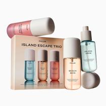 Conjunto de Body Mist PHLUR Island Escape 3x90 ml para Cabelo e Corpo Conjunto de Body Mist PHLUR Island Escape 3x90 ml para Cabelo e Corpo