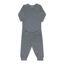 Conjunto de Body Térmico Cinza Mescla - Dedeka Tamanho:GG Conjunto de Body Térmico Cinza Mescla - Dedeka Tamanho:GG