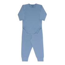 Conjunto De Body Thermo Dry Azul Névoa - Dedeka Conjunto De Body Thermo Dry Azul Névoa - Dedeka