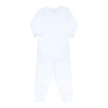 Conjunto De Body Thermo Dry Branco - Dedeka