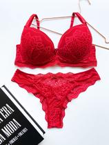 Conjunto De Bojo Tradicional Vermelho