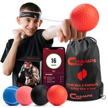 Conjunto de bolas Boxing Reflex Champs MMA com aplicativo Punch Counter