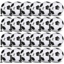 Conjunto de bolas de futebol Sotiff, 24 peças, tamanho 5, com bombas de 22 cm Conjunto de bolas de futebol Sotiff, 24 peças, tamanho 5, com bombas de 22 cm