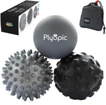 Conjunto de bolas de massagem Plyopic para massagem muscular de tecidos profundos Conjunto de bolas de massagem Plyopic para massagem muscular de tecidos profundos