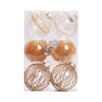 Conjunto De Bolas De Natal Transparentes E Inquebráveis Para Decoração De Árvore De Natal,