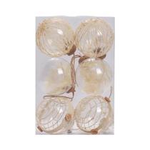 Conjunto De Bolas De Natal Transparentes E Inquebráveis Para Decoração De Árvore De Natal,