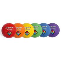 Conjunto de bolas de playground Champion Sports Rhino 8,5 cm Conjunto de 6