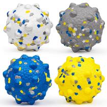 Conjunto de bolas de tênis para cães Moonorange Durable Floating de 4 peças
