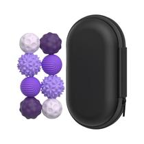 Conjunto De Bolas Magnéticas De Indução Infantil 4 8PCS Silicone Fidget Roller Para Alívio Do