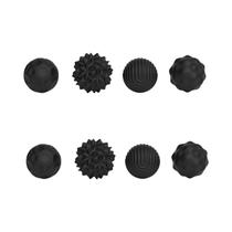 Conjunto De Bolas Magnéticas Sensoriais De Silicone 2-8PCS Modelos Miniatura De Massagem De