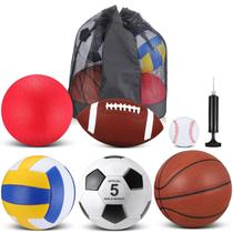 Conjunto de bolas multiesportivas Libima, tamanho oficial, futebol, basquete, futebol