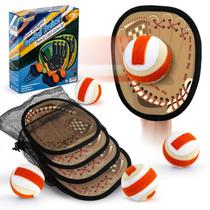 Conjunto de bolas Toss and Catch Aywewii Soft para crianças de 3 a 8 anos ou mais