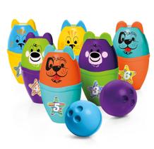 Conjunto de boliche Taças Tateti Multicolor Bolibichos