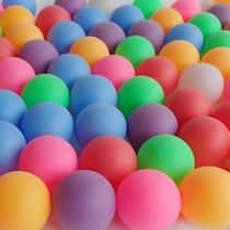 Conjunto De Bolinhas De Ping Pong Coloridas 18 Un Criança Conjunto De Bolinhas De Ping Pong Coloridas 18 Un Criança