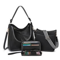 Conjunto de bolsas BAVERGE, 3 unidades: tiracolo, ombro e carteira para mulheres Conjunto de bolsas BAVERGE, 3 unidades: tiracolo, ombro e carteira para mulheres
