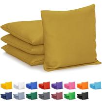 Conjunto de bolsas Cornhole Bean GoSports Classic Gold All Weather